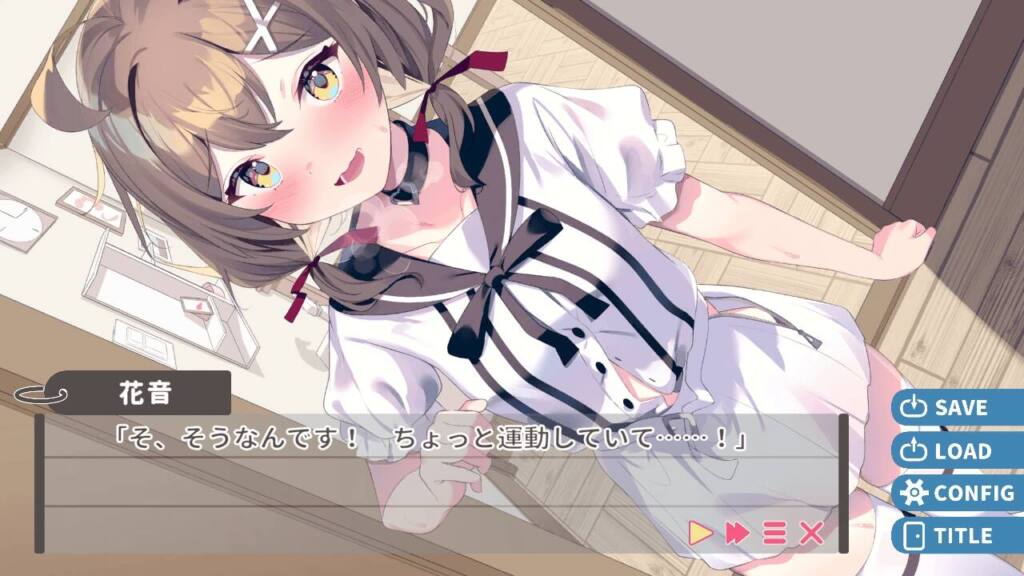 ゆるふわ少女は教えてほしいっ [Twinkle STARs][d_286894][RJ01052998]運動…？おや、服に乱れが…
