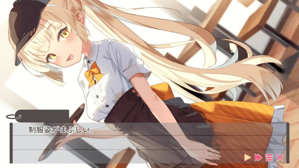 ツンデレ少女は教えてほしいっ [Twinkle STARs][d_323249][RJ01105713]カフェ制服が眩しい