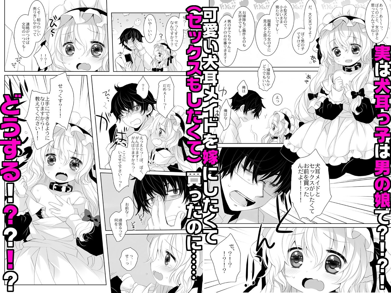 CHRONOLOG - 嫁にしようと思って買った犬耳メイドが男の娘だった (2)