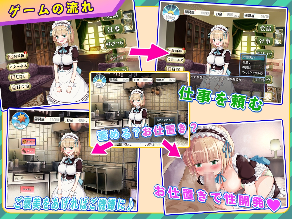 H染色体 - 快楽堕ちメイド~ひどい目に合わされてるはずなのに、なんでこんなに気持ちいいの……~ (1)