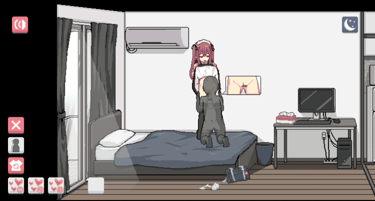 だらしないクラスメートとまいにちHライフ [ティッシュはこ][d_127665][RJ221441]もちろんメイド服は着せますよね