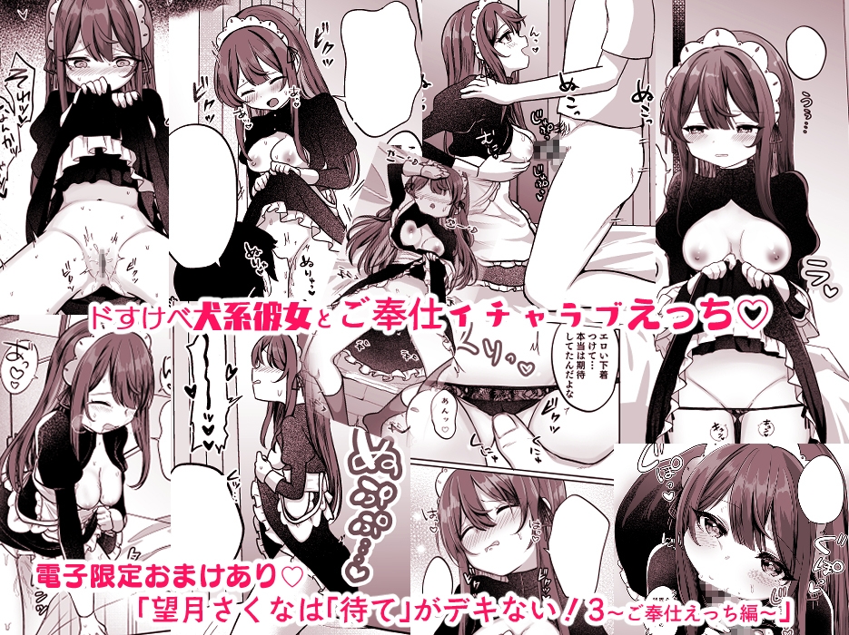 I miss you!! - 望月さくなは「待て」がデキない!3～ご奉仕えっち編～ (4)