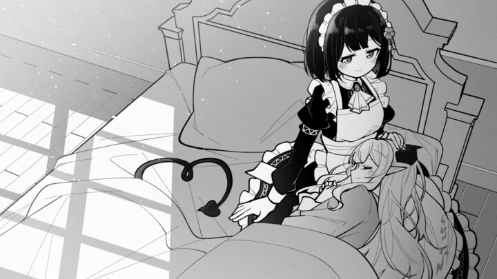 さんしきすみれ - 魔族令嬢とメイドさんの30日 – Demon Lily and the Noir Maid (6)